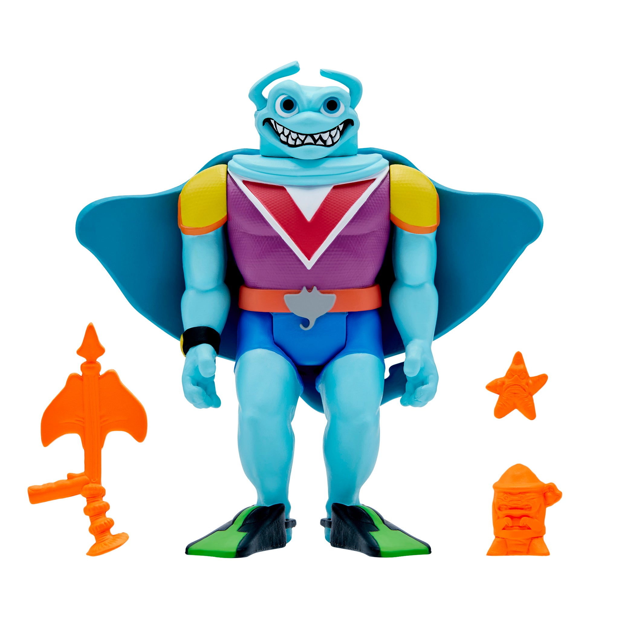 Super7 TMNT Wave 4 figurină Ray Fillet articulată