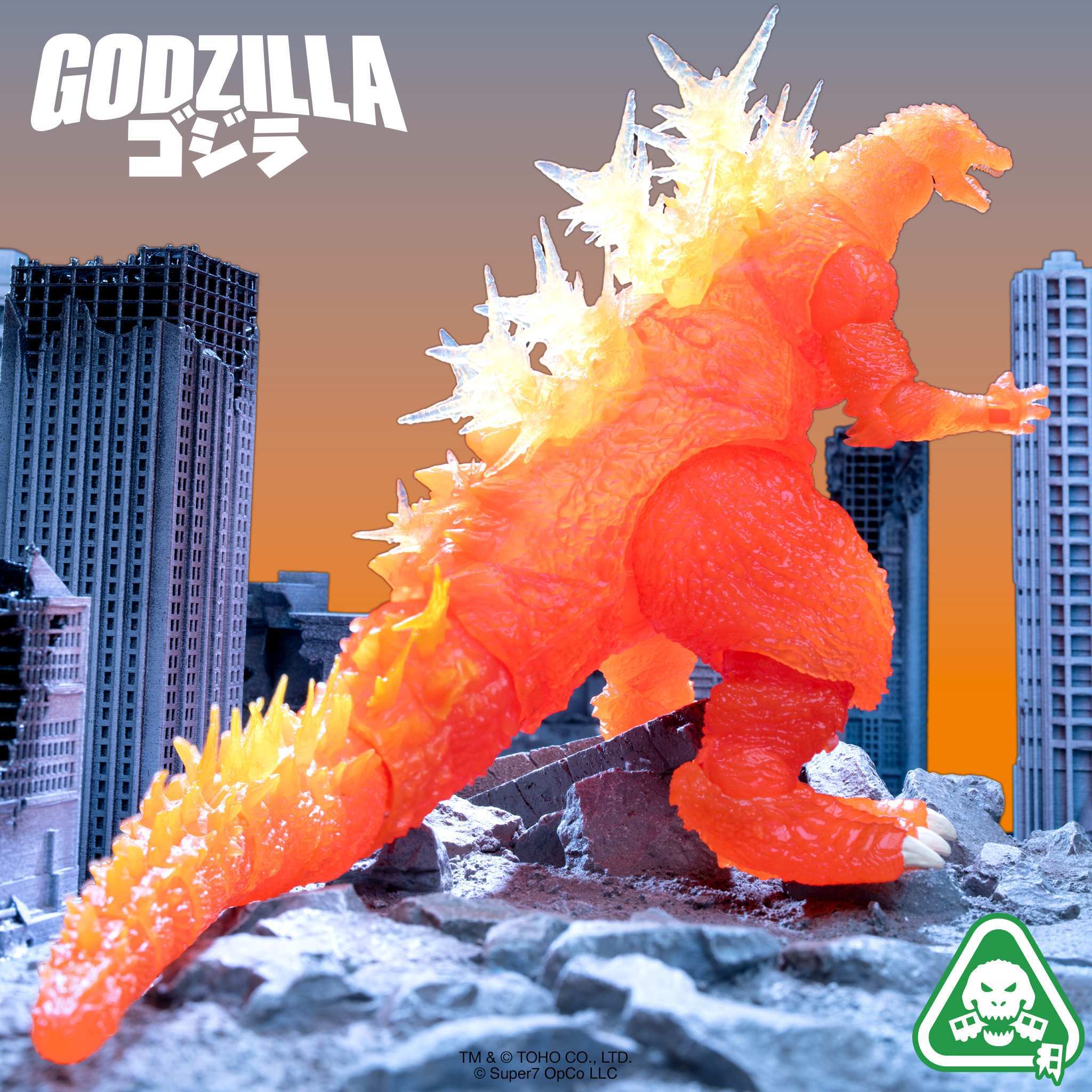 Super7 Toho Ultimates Godzilla Minus One Blazing figurina 20 cm