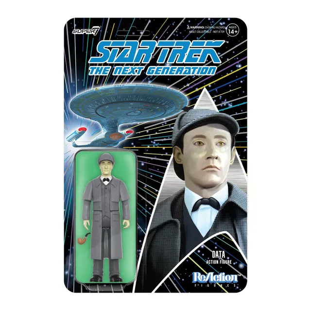 Super7 ReAction Victorian Data figurina 9,5 cm cu pipa