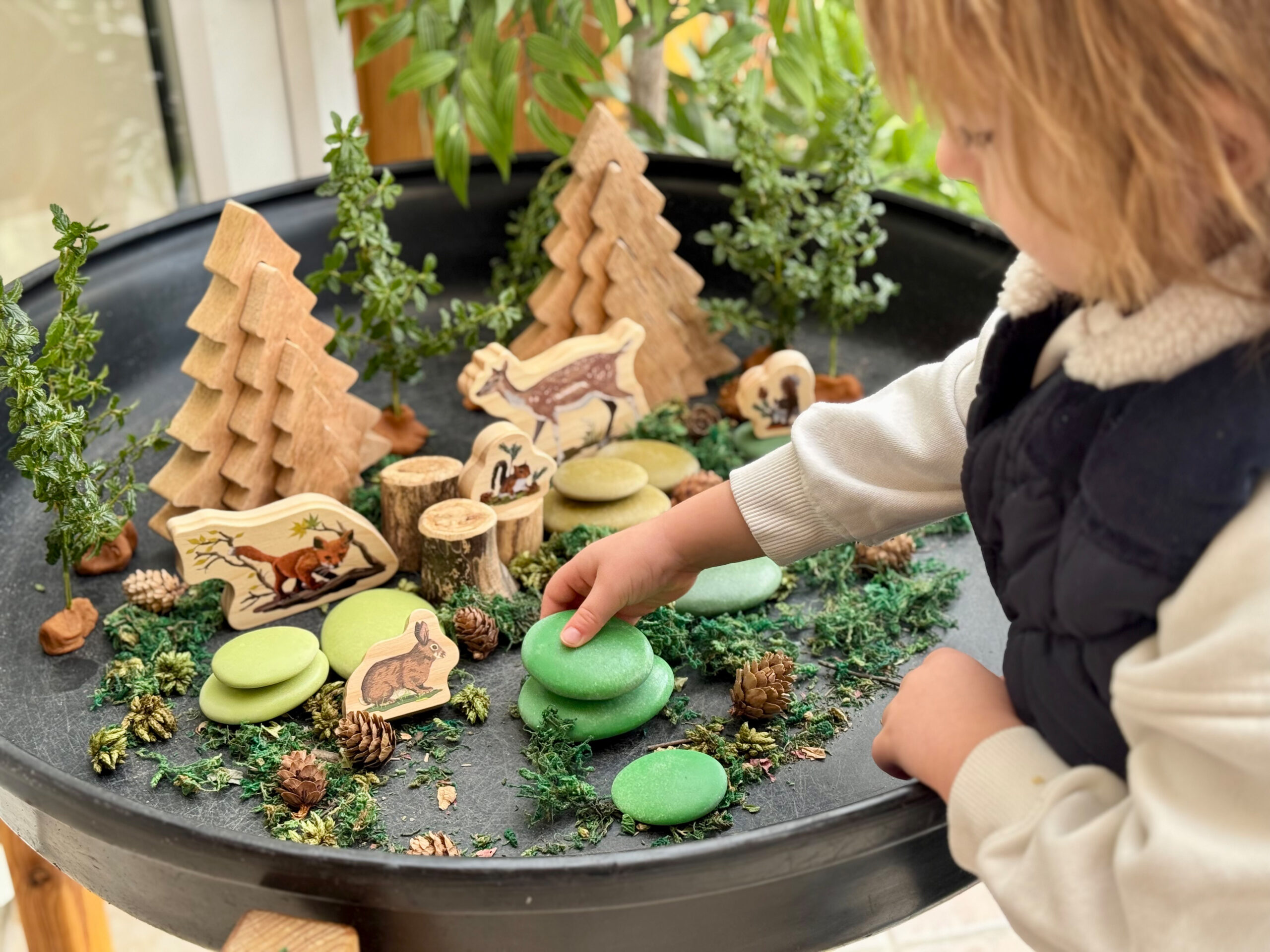 Yellow Door Loose Parts Play Collection set joaca libera