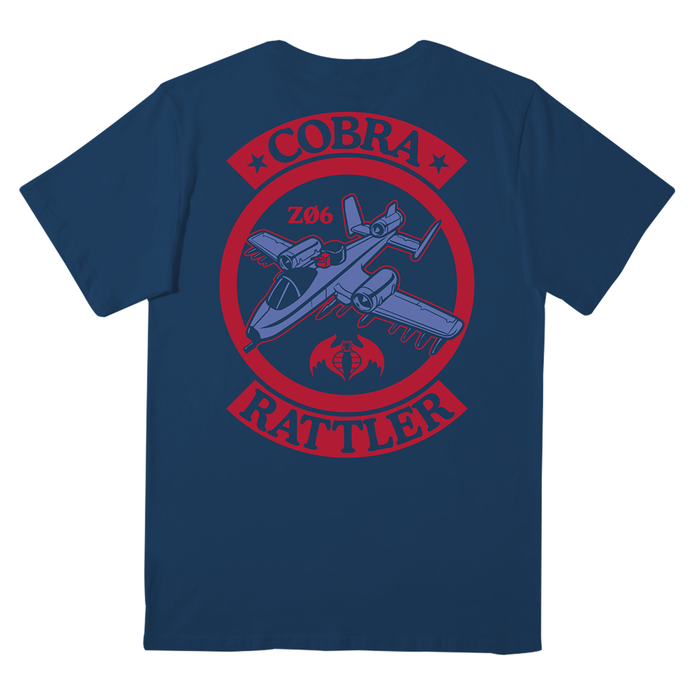 Super7 G.I. Joe Cobra Rattler tricou bumbac cu imprimare