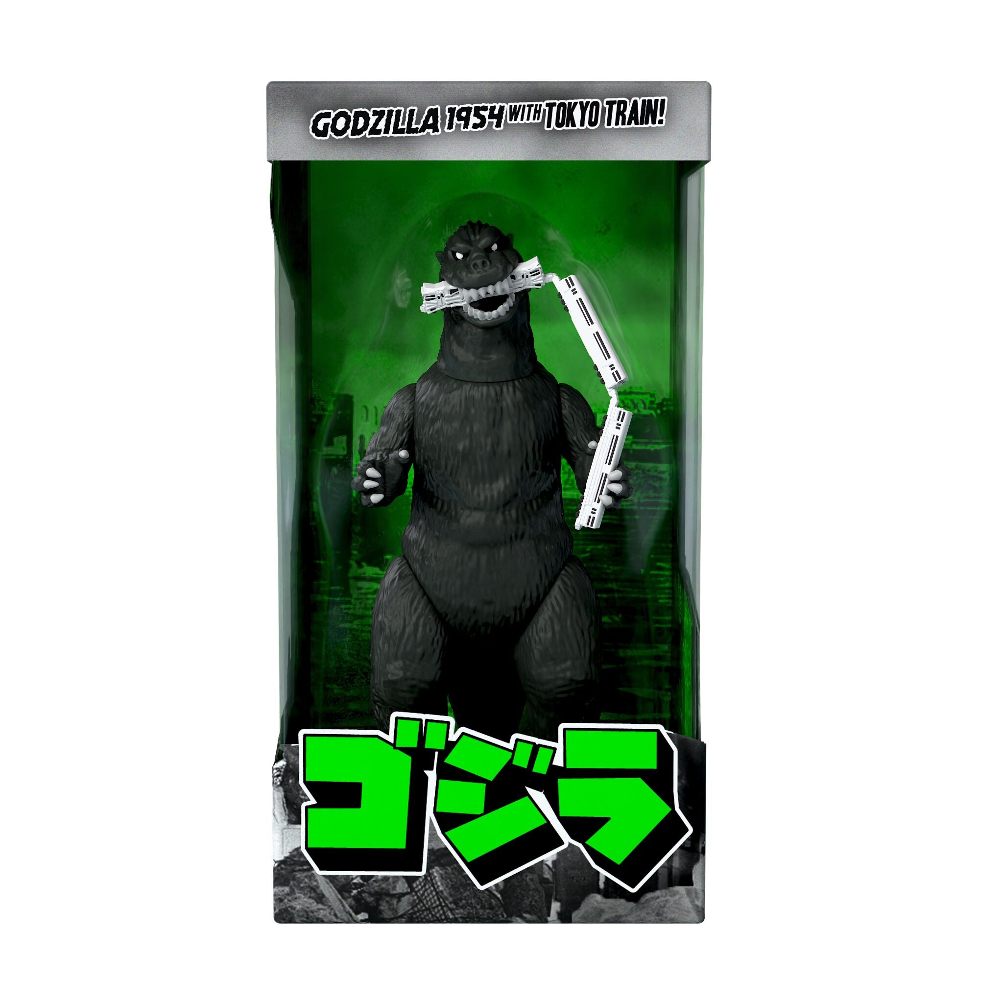 Super7 Godzilla 1954 Train Biter ReAction figurină SDCC