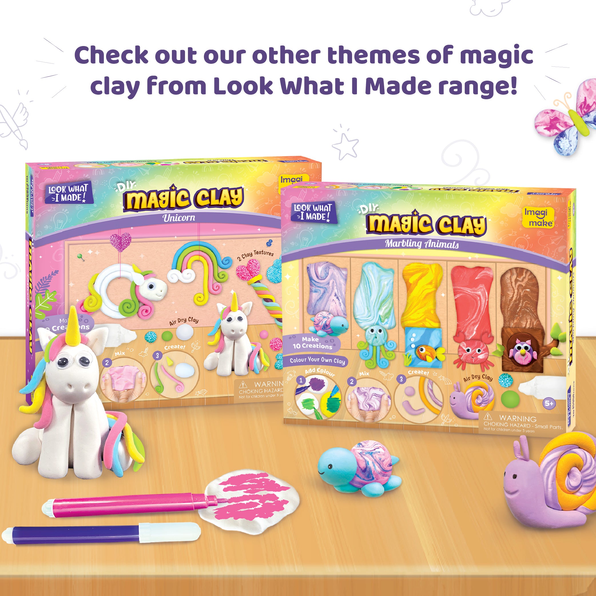 Imagimake Magic Clay Space plastilină copii spațiu