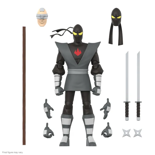 Super7 TMNT Foot Ninja ULTIMATES figurină 18 cm cu katane