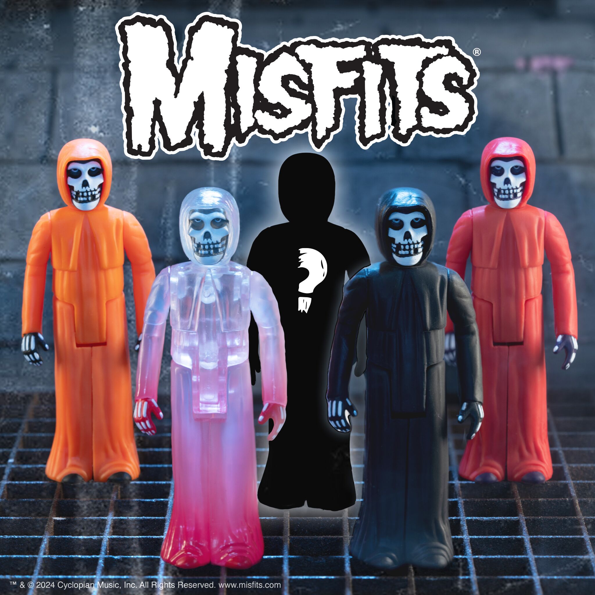 Super7 Misfits Fiend blind box figurină coșciug