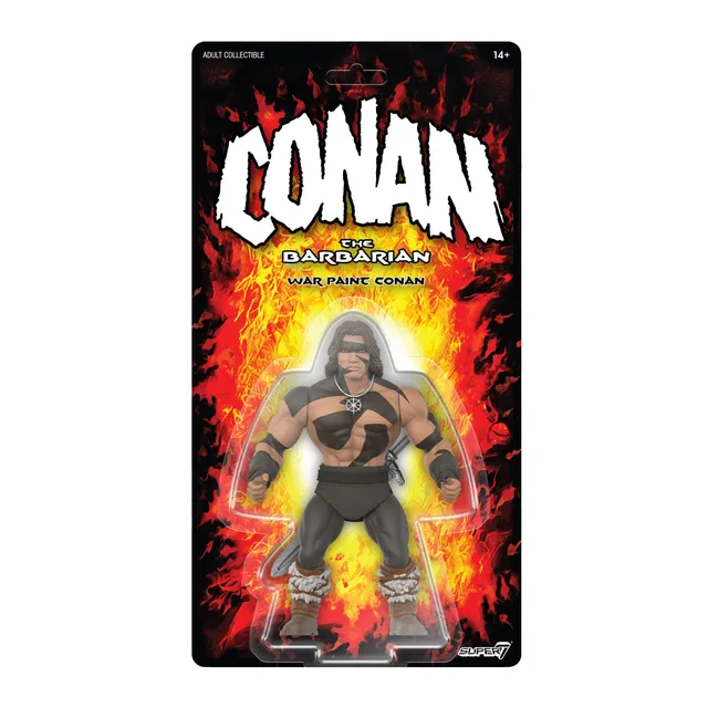 Super7 Conan War Paint figurina vintage 14 cm sabie