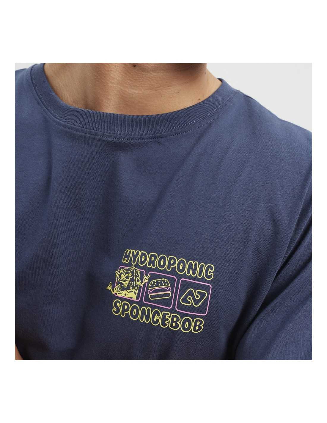 KendamaH2O Hydroponic Sb tricou neon dark blue bumbac