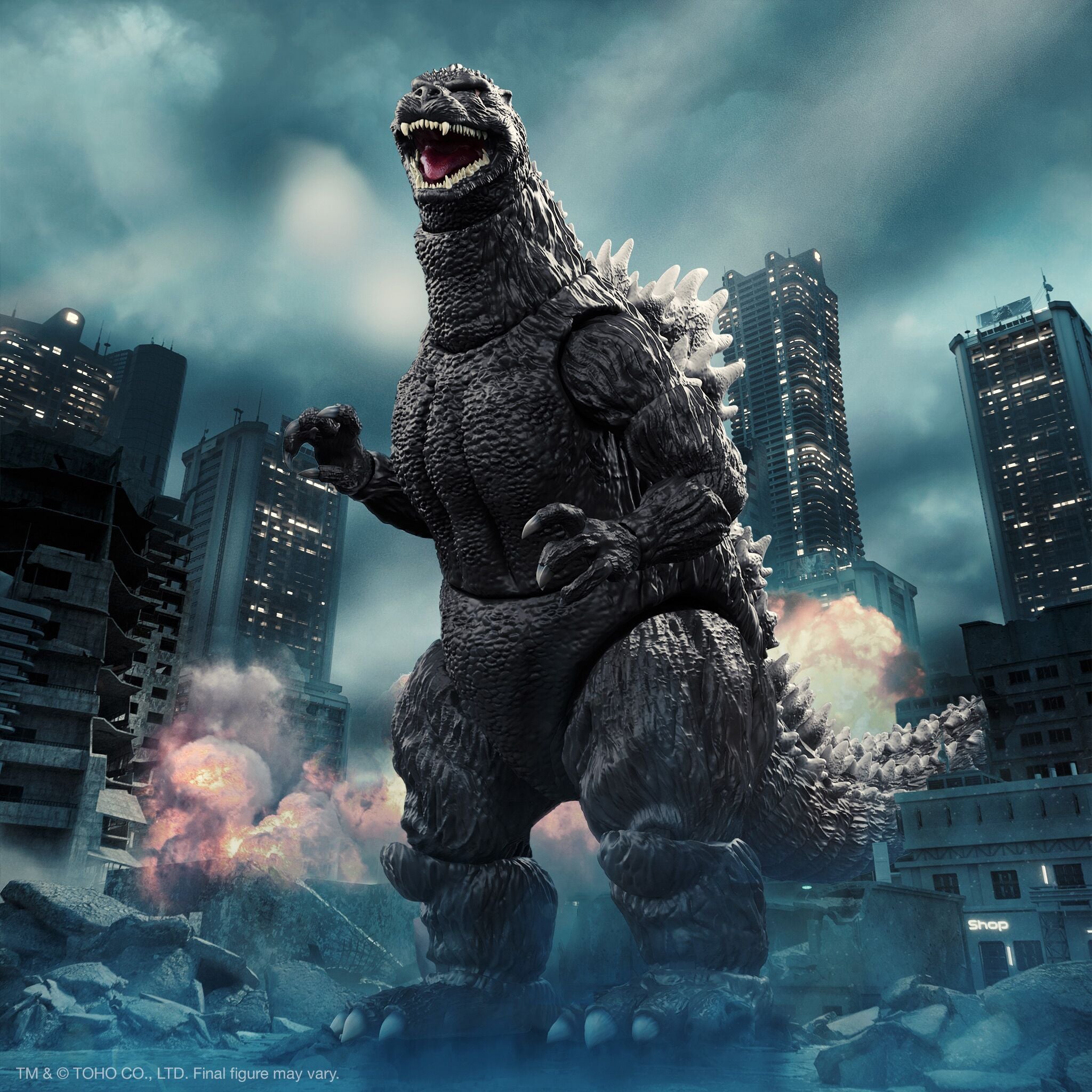 Super7 Toho Ultimates HeiSei Godzilla figurină 8 inch