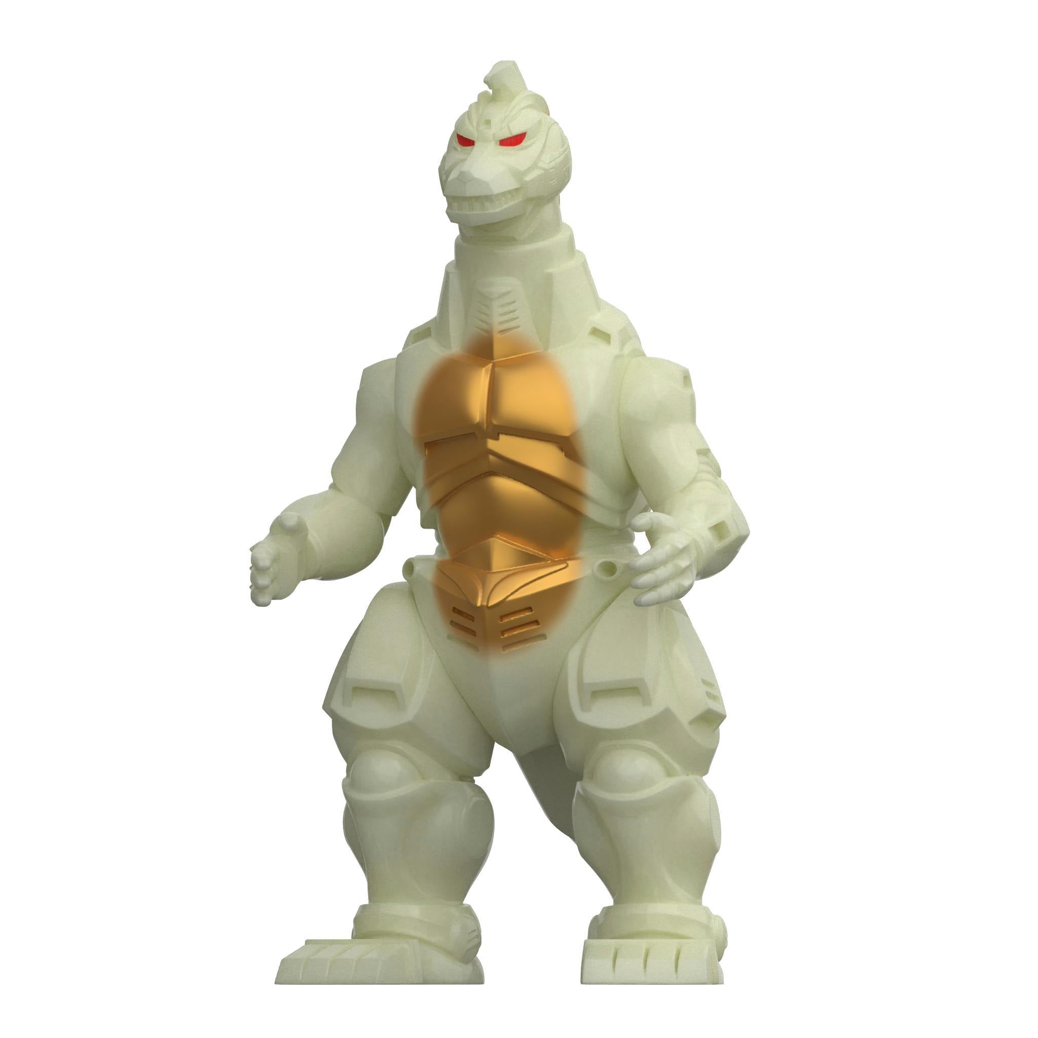 Super7 ReAction Mechagodzilla 93 figurina fosforescenta