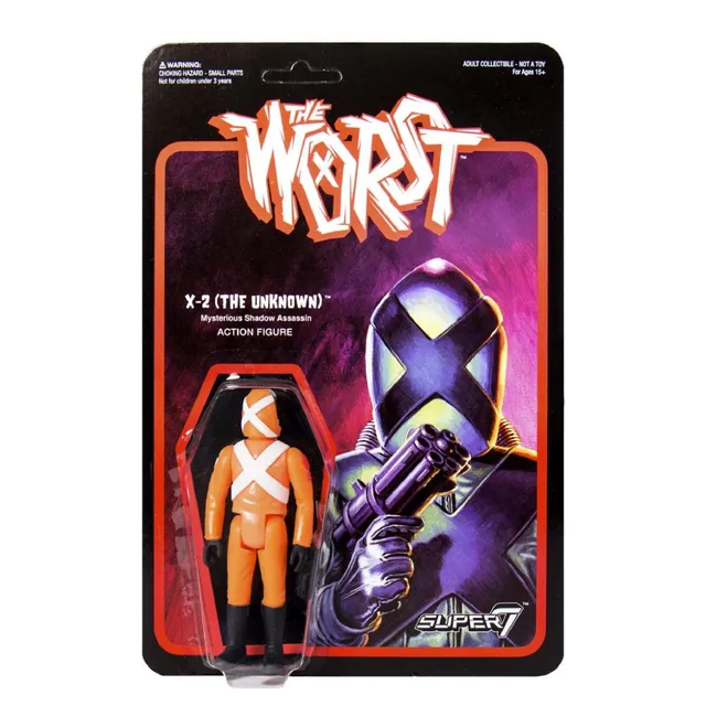 Super7 The Worst X-2 figurina Star Worst 9,5 cm