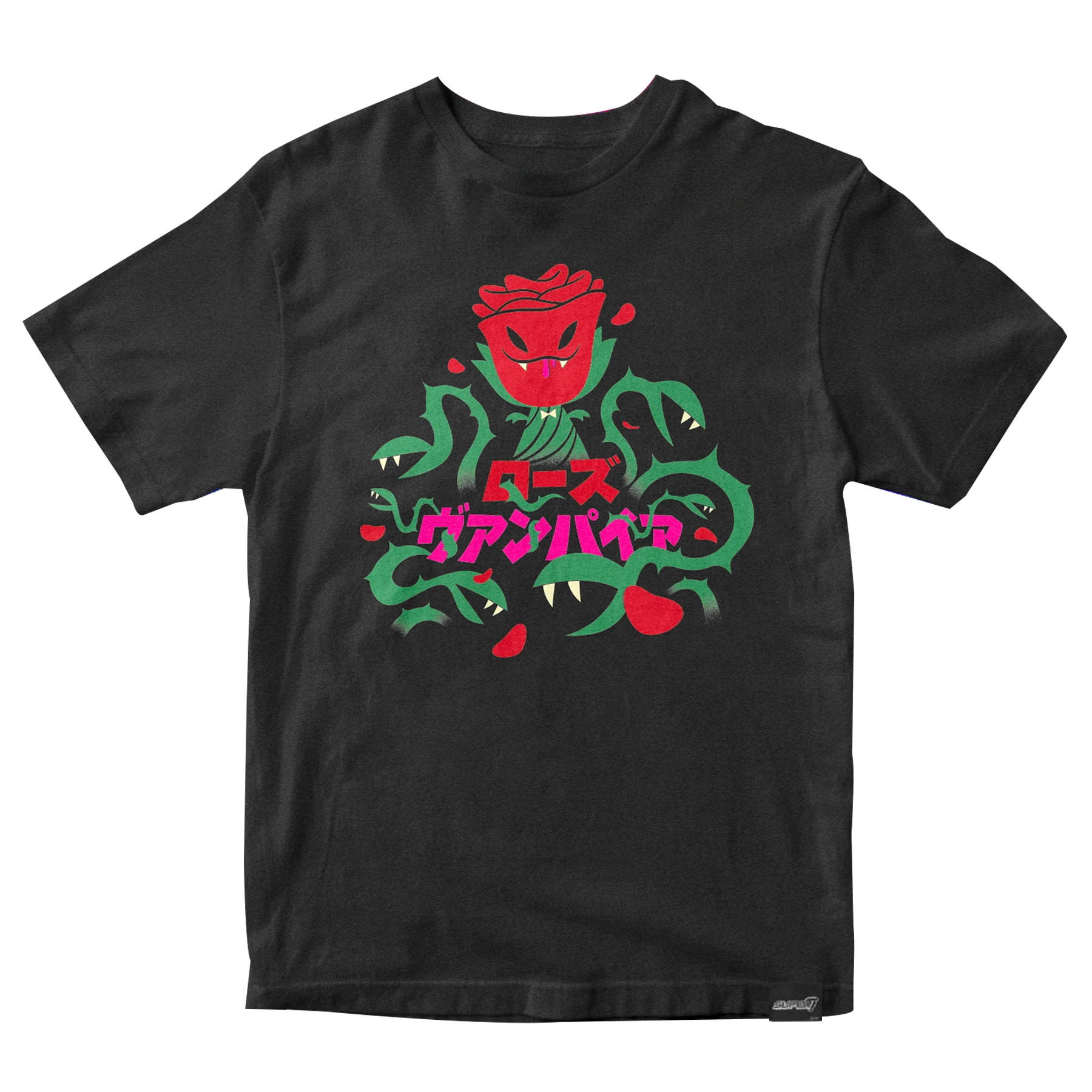 Super7 Kaiju Poster Rose Vampire tricou bumbac