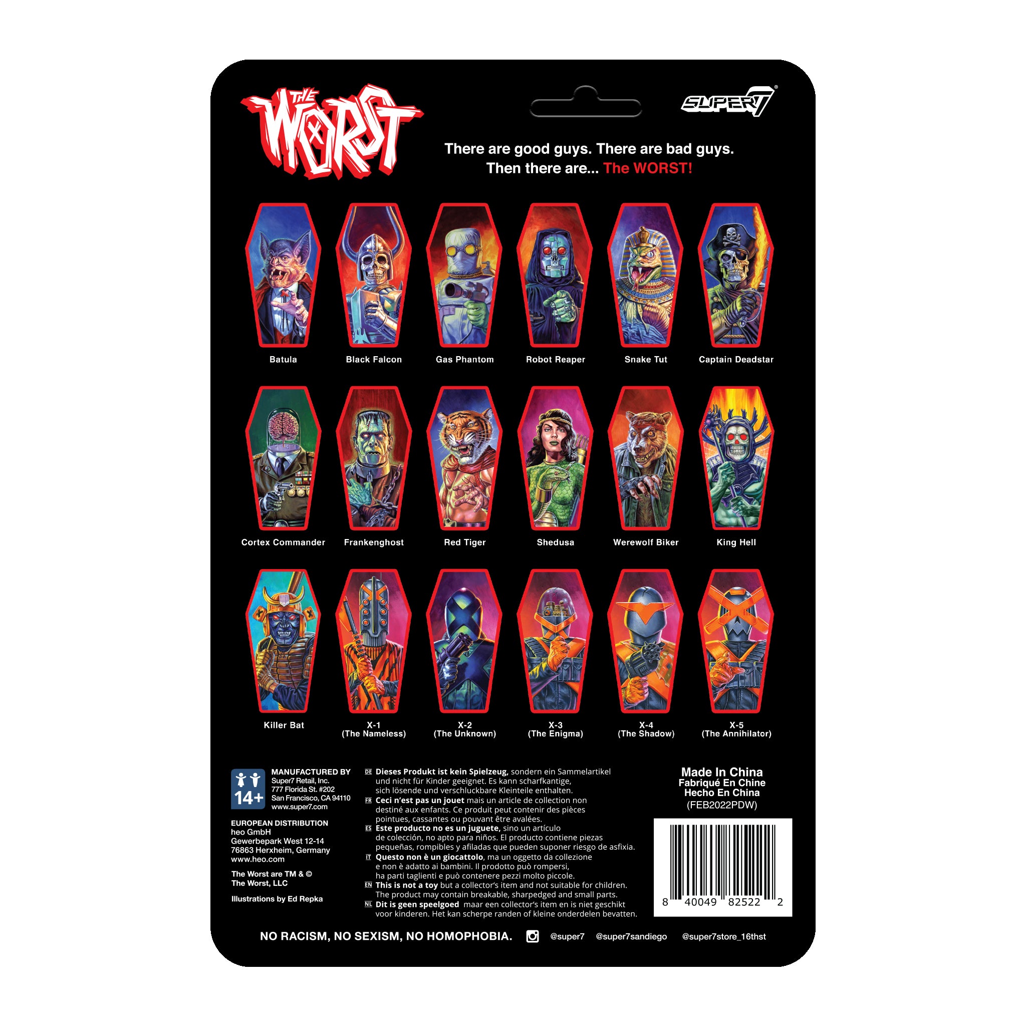 Super7 The Worst King Hell Revenant figurina ReAction