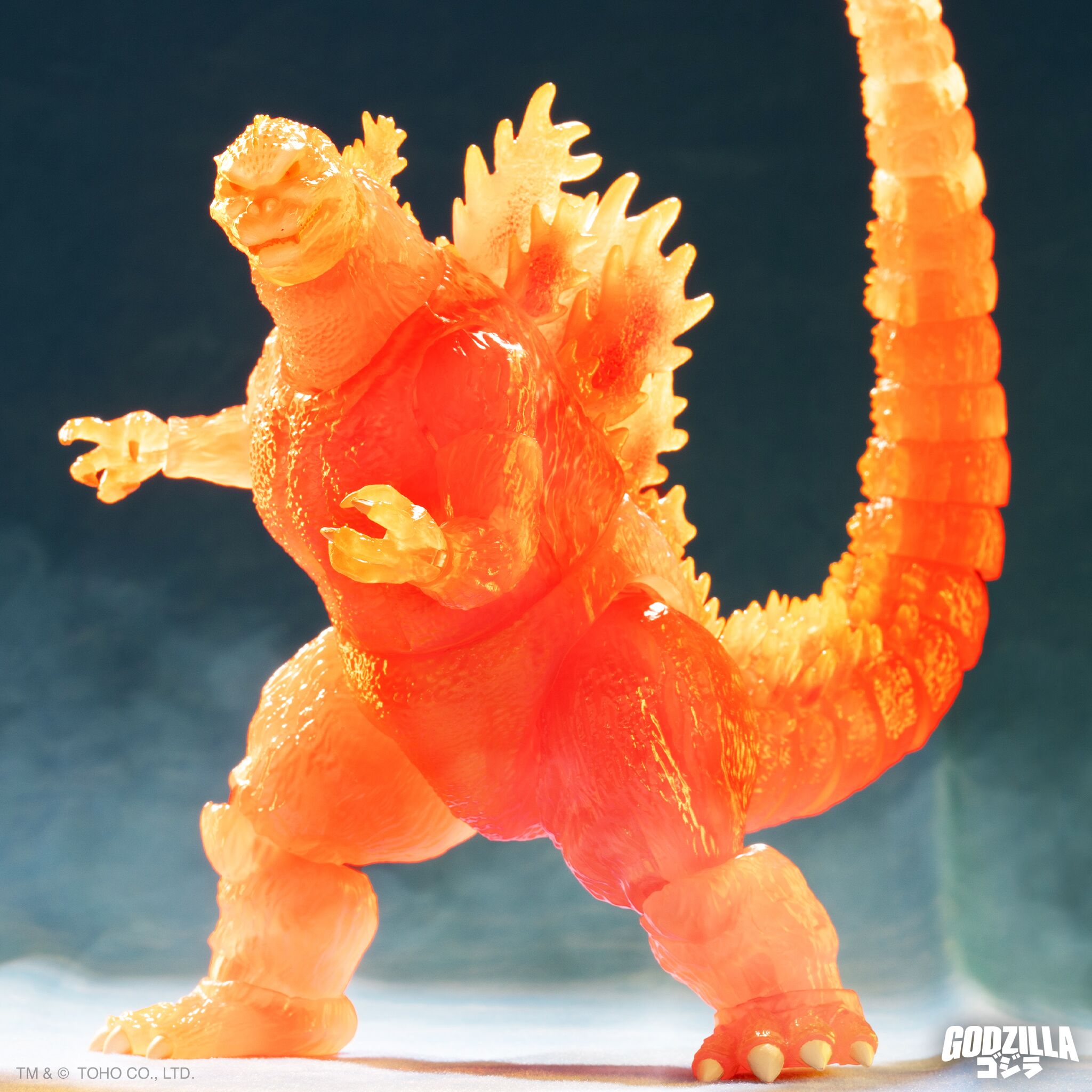 Toho ULTIMATES Blazing Godzilla 1200 figurina portocaliu 20 cm