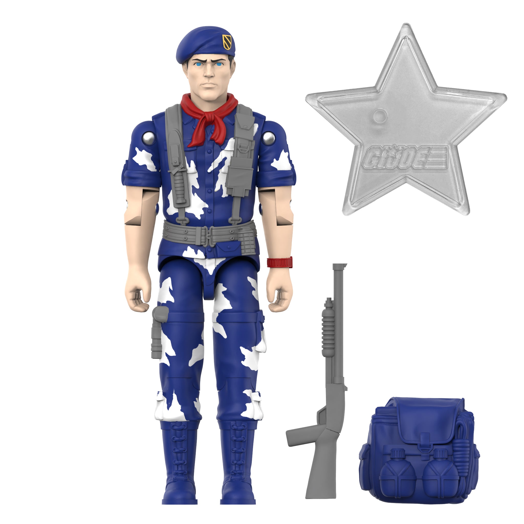Super7 G.I. Joe ReAction+ Wave 08 Lt. Falcon figurina