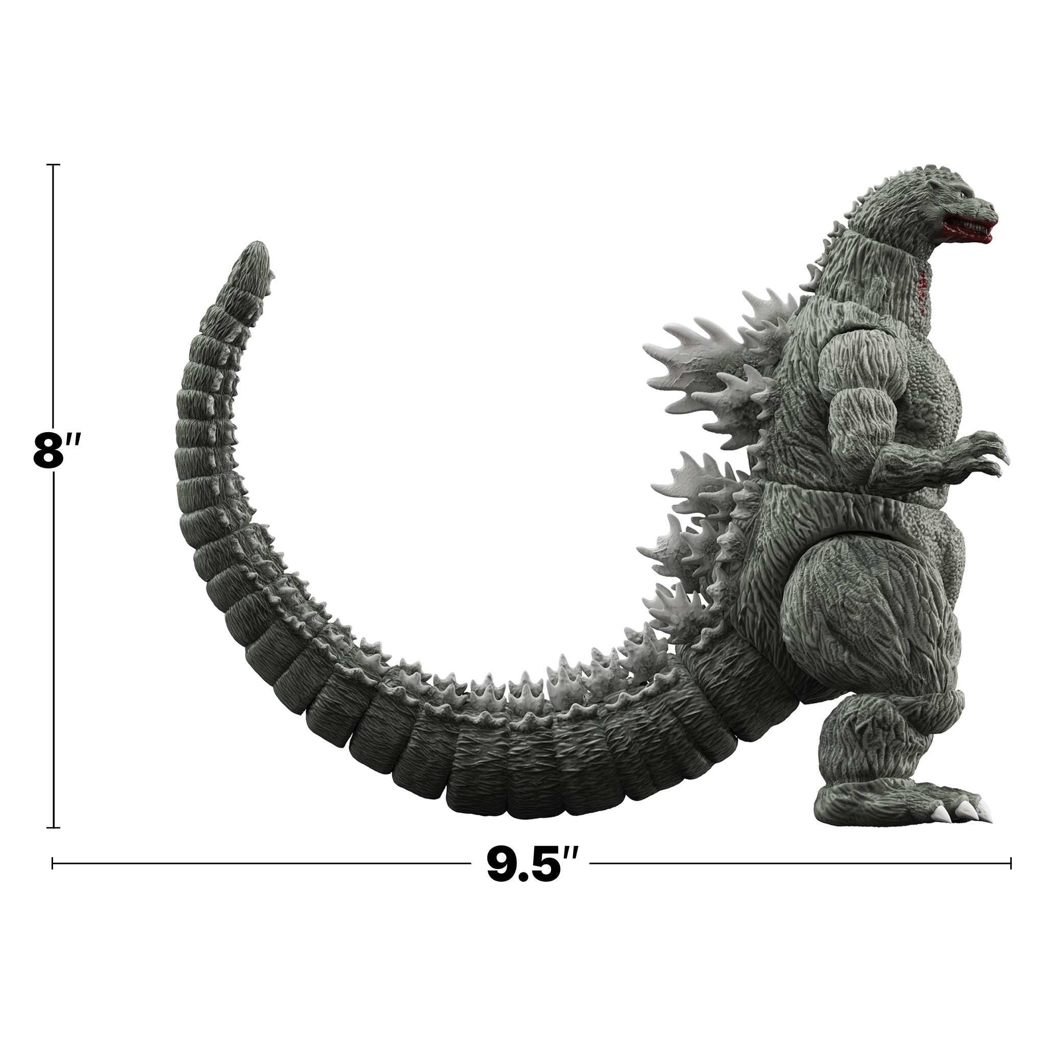 Super7 Toho ULTIMATES Godzilla 1989 figurină gri semnată