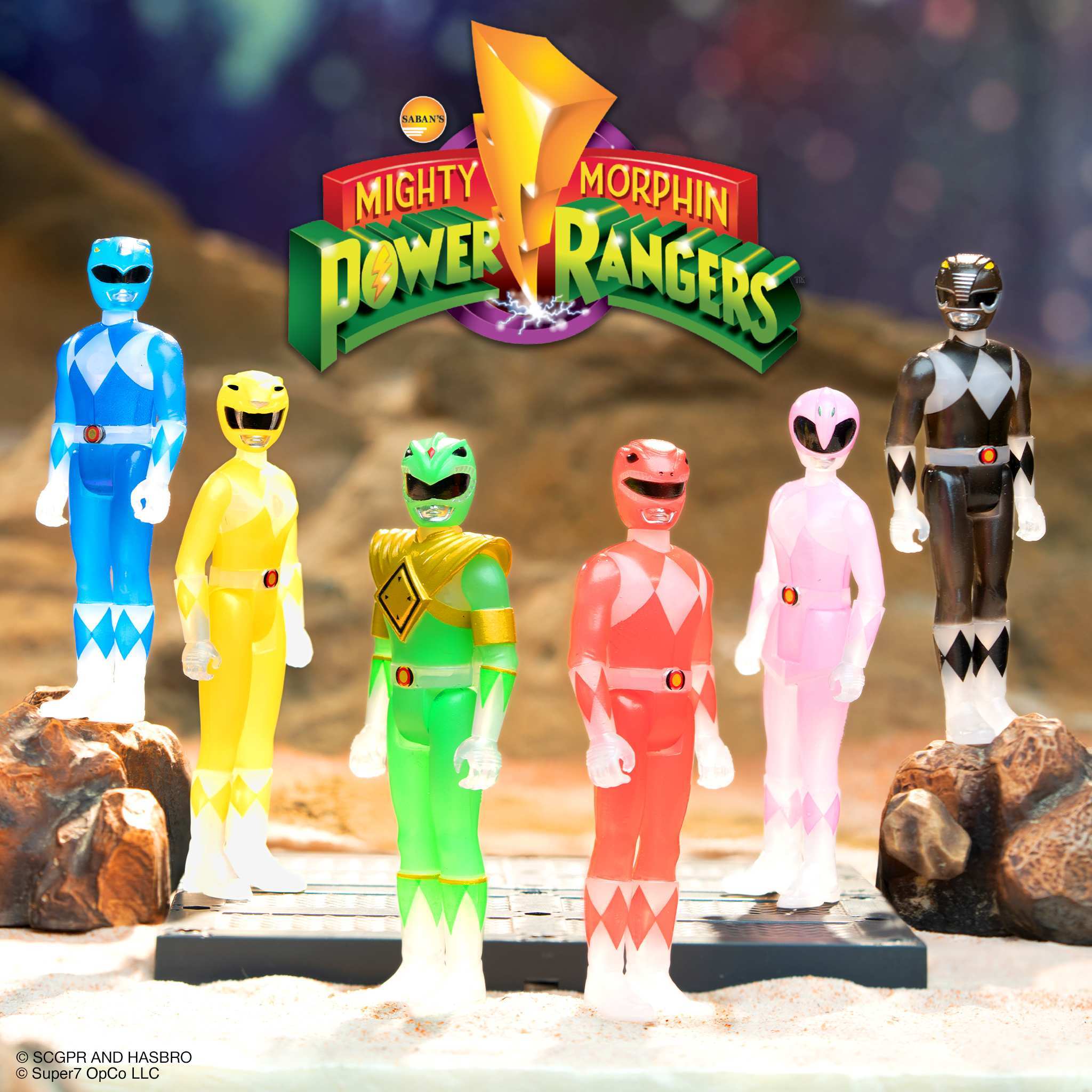 Super7 Power Rangers Blind Box Wave 01 figurina surpriza