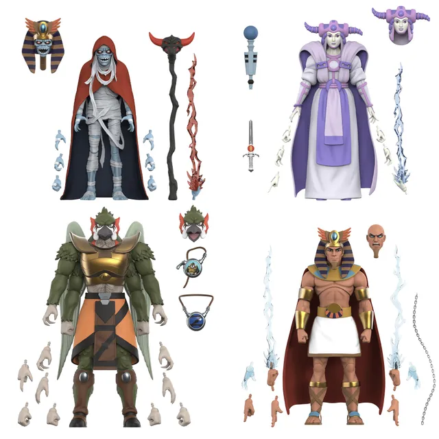Super7 ULTIMATES! ThunderCats set 4 figurine Wave 15