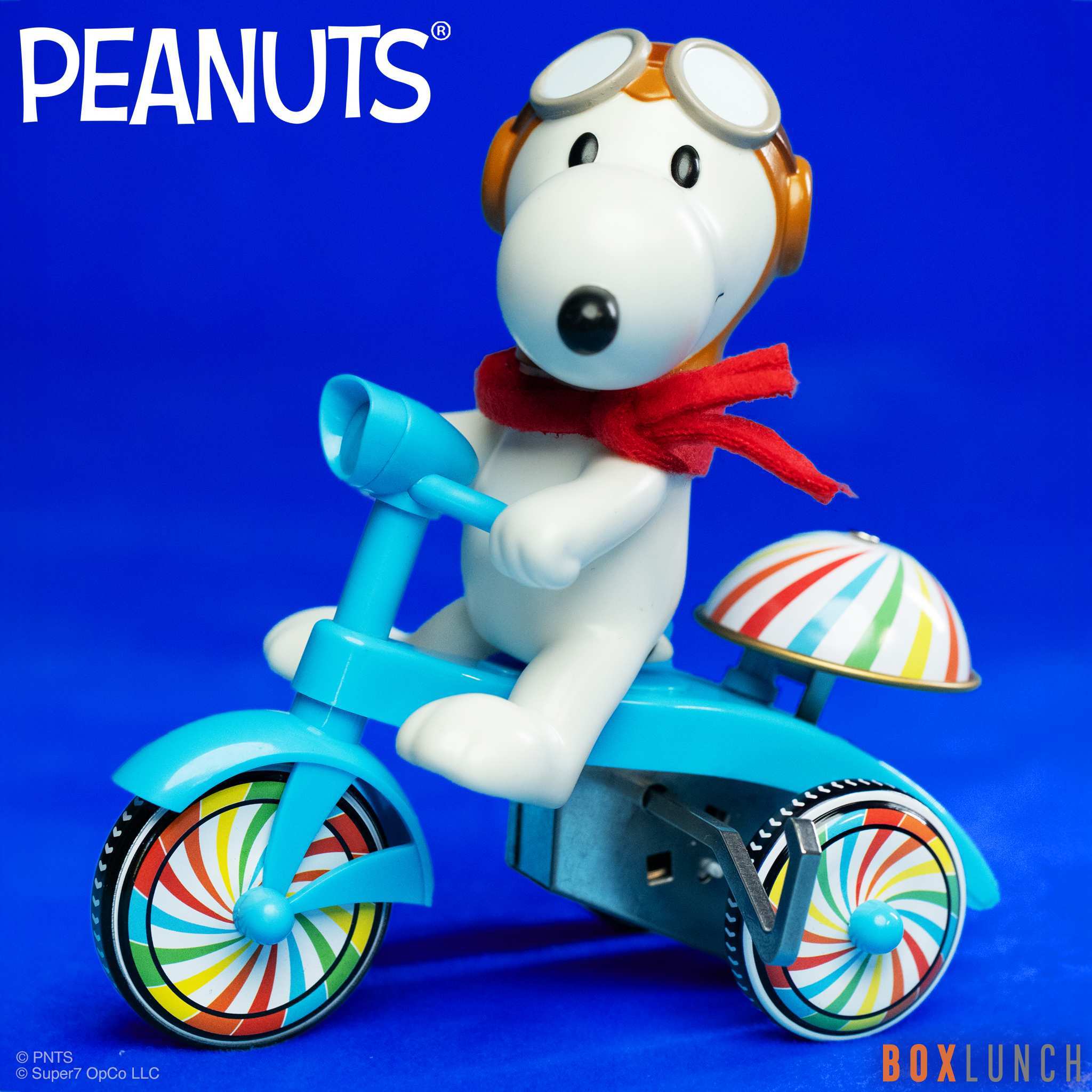 Super7 Peanuts Super Cycles Flying Ace tricicleta cu Snoopy