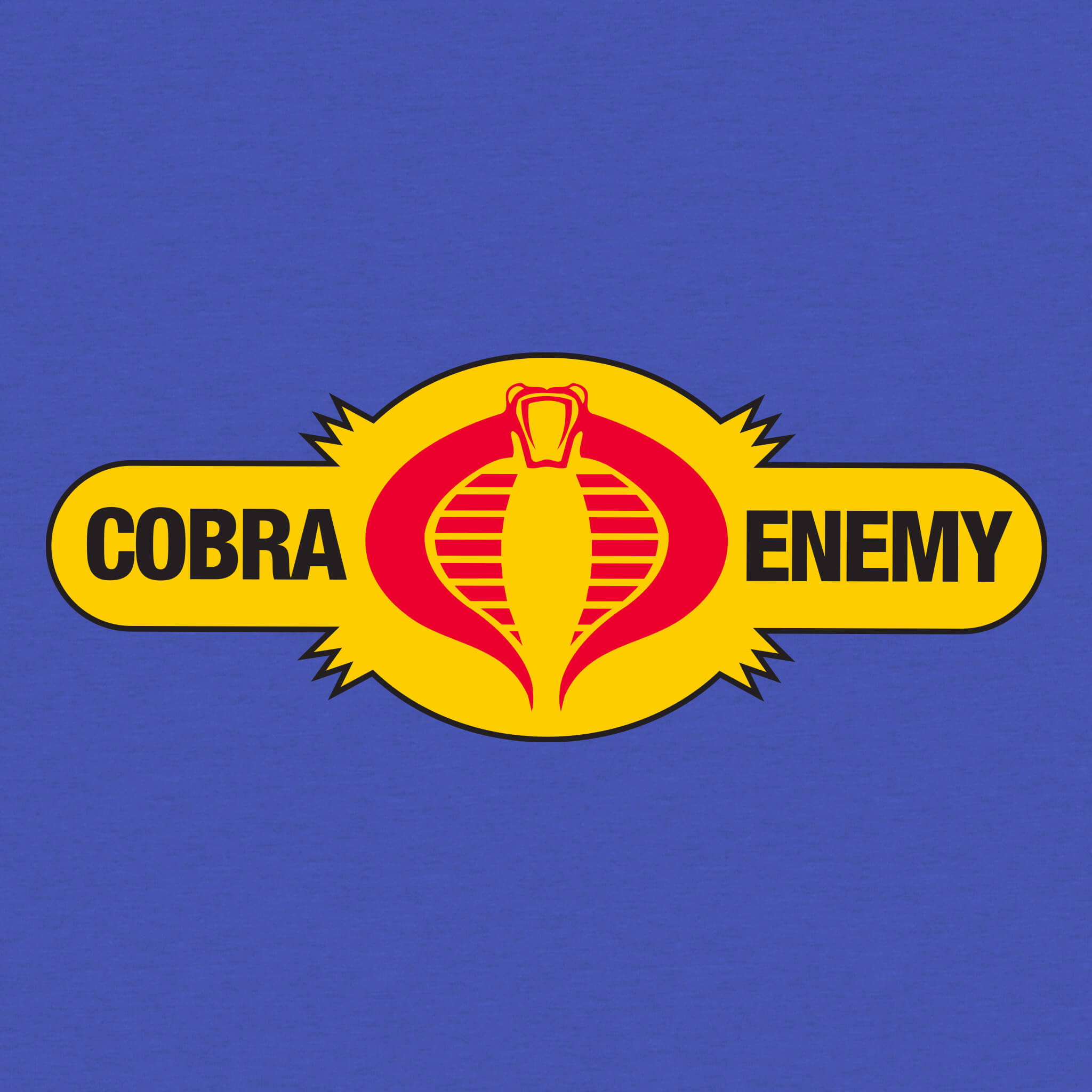 Super7 G.I. Joe Cobra Enemy tricou albastru bumbac