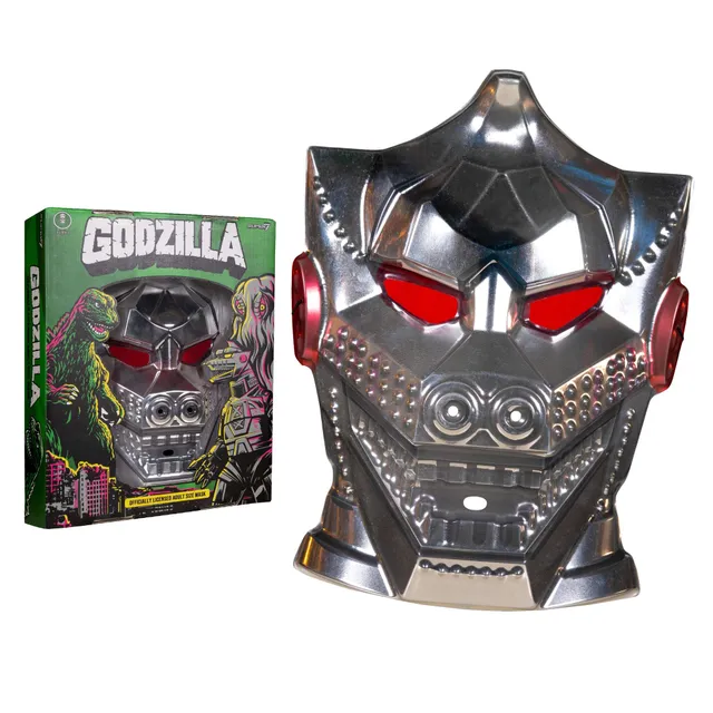 Super7 Toho Mechagodzilla masca metalica Halloween