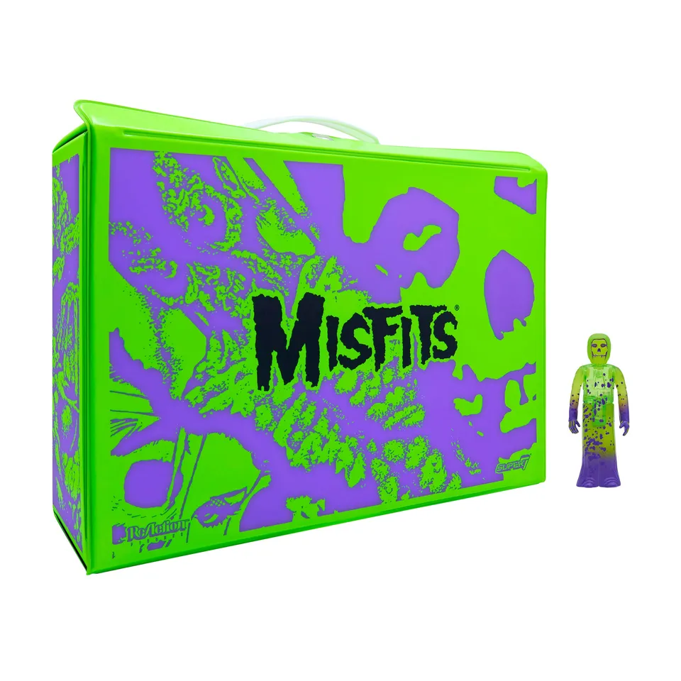 Super7 Misfits ReAction set Fiend verde neon fosforescent