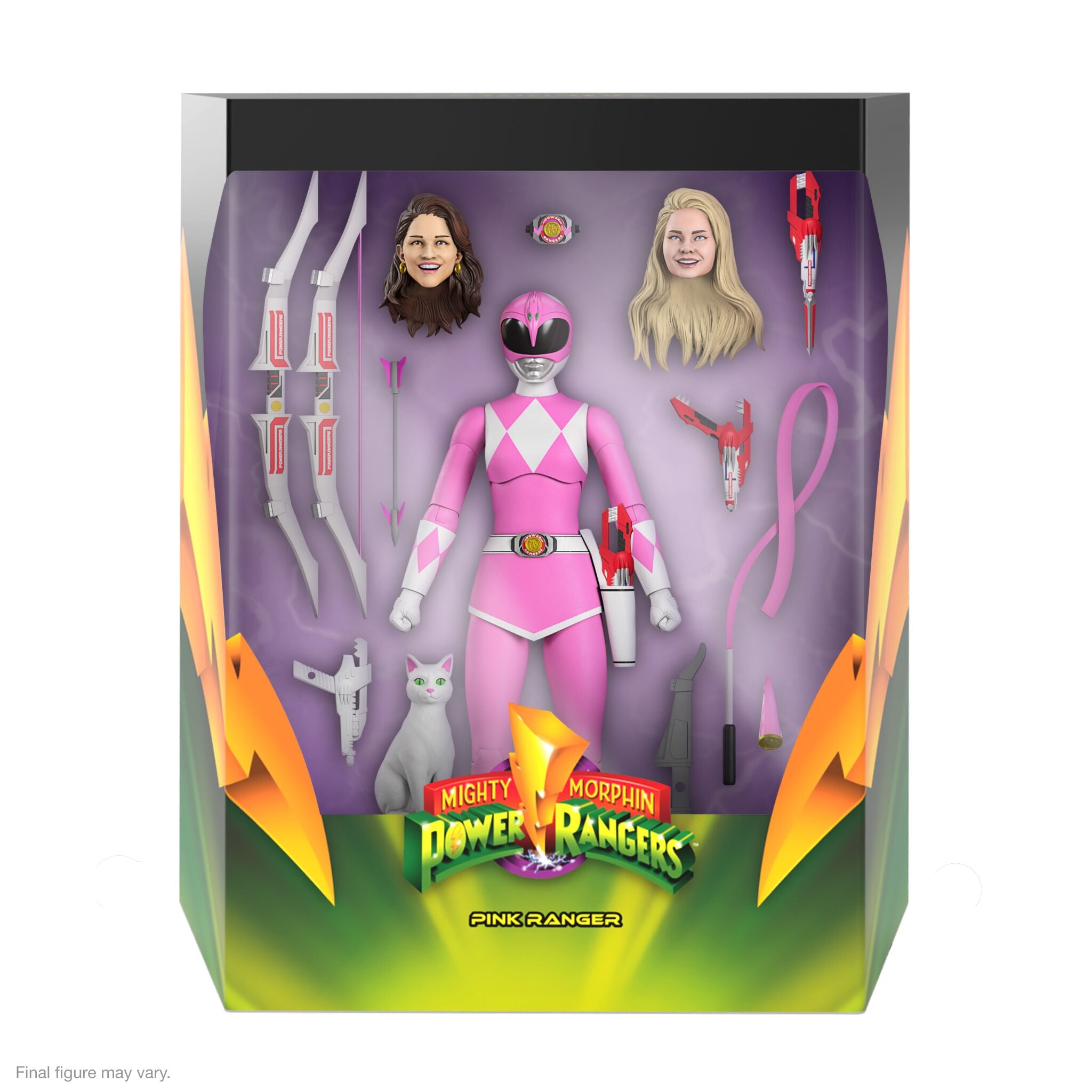 Super7 ULTIMATES! Power Rangers Pink Ranger figurină 18cm