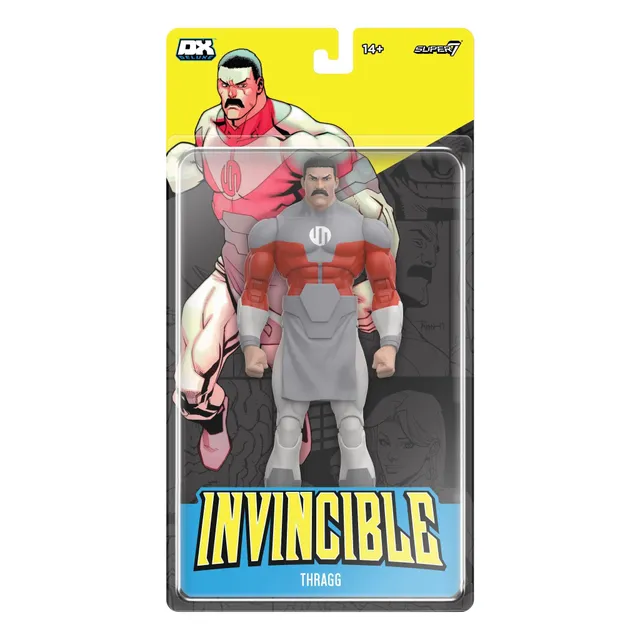 Super7 Invincible Deluxe Thragg figurina deluxe articulata