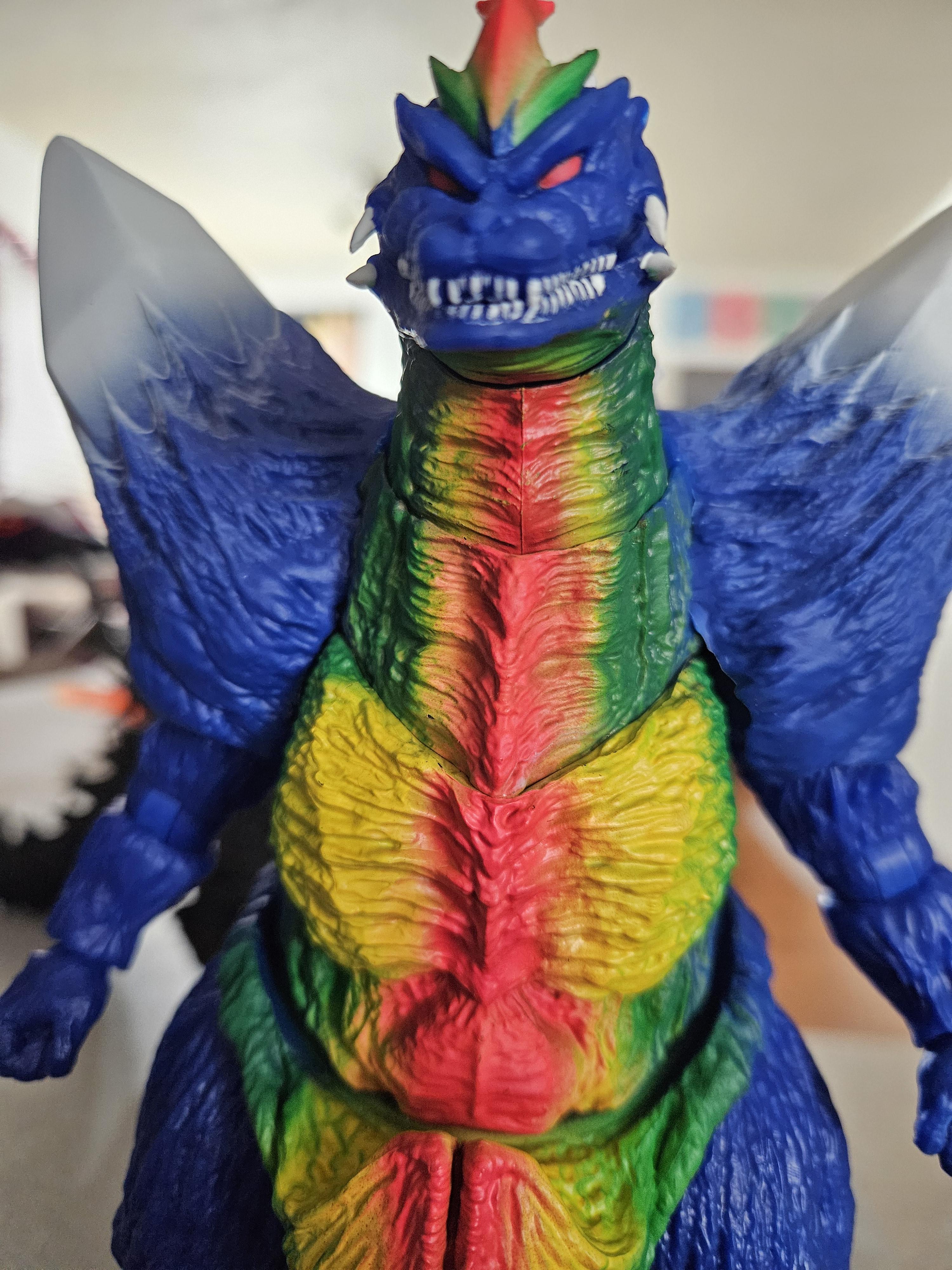 Super7 Ultimates SpaceGodzilla figurina poster 21 cm