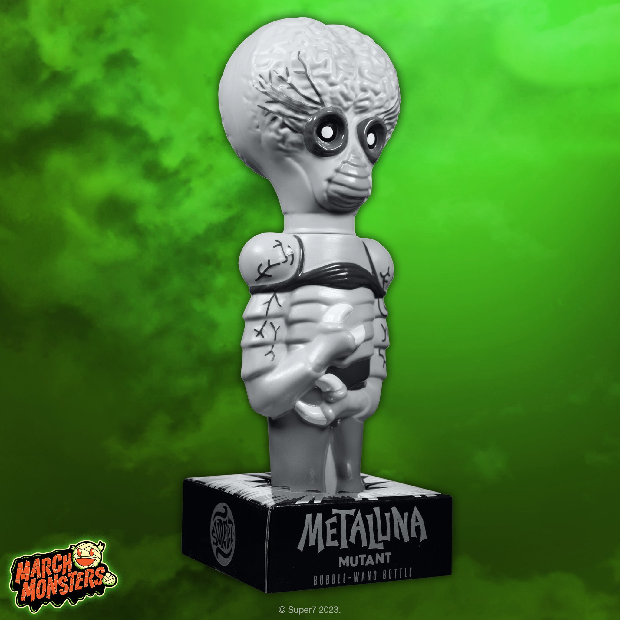 Super7 Super Soapies Metaluna Mutant sticla baloane Silver Screen