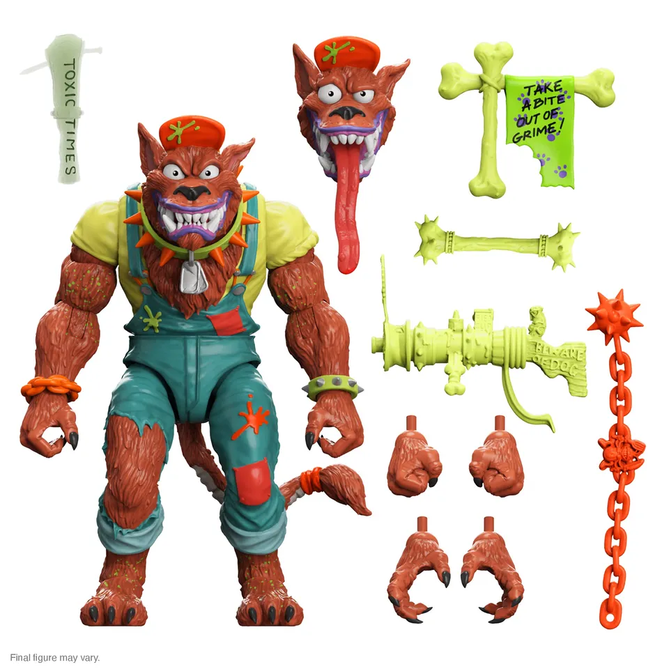 Super7 Toxic Crusaders Junkyard figurină Ultimates 7 inch