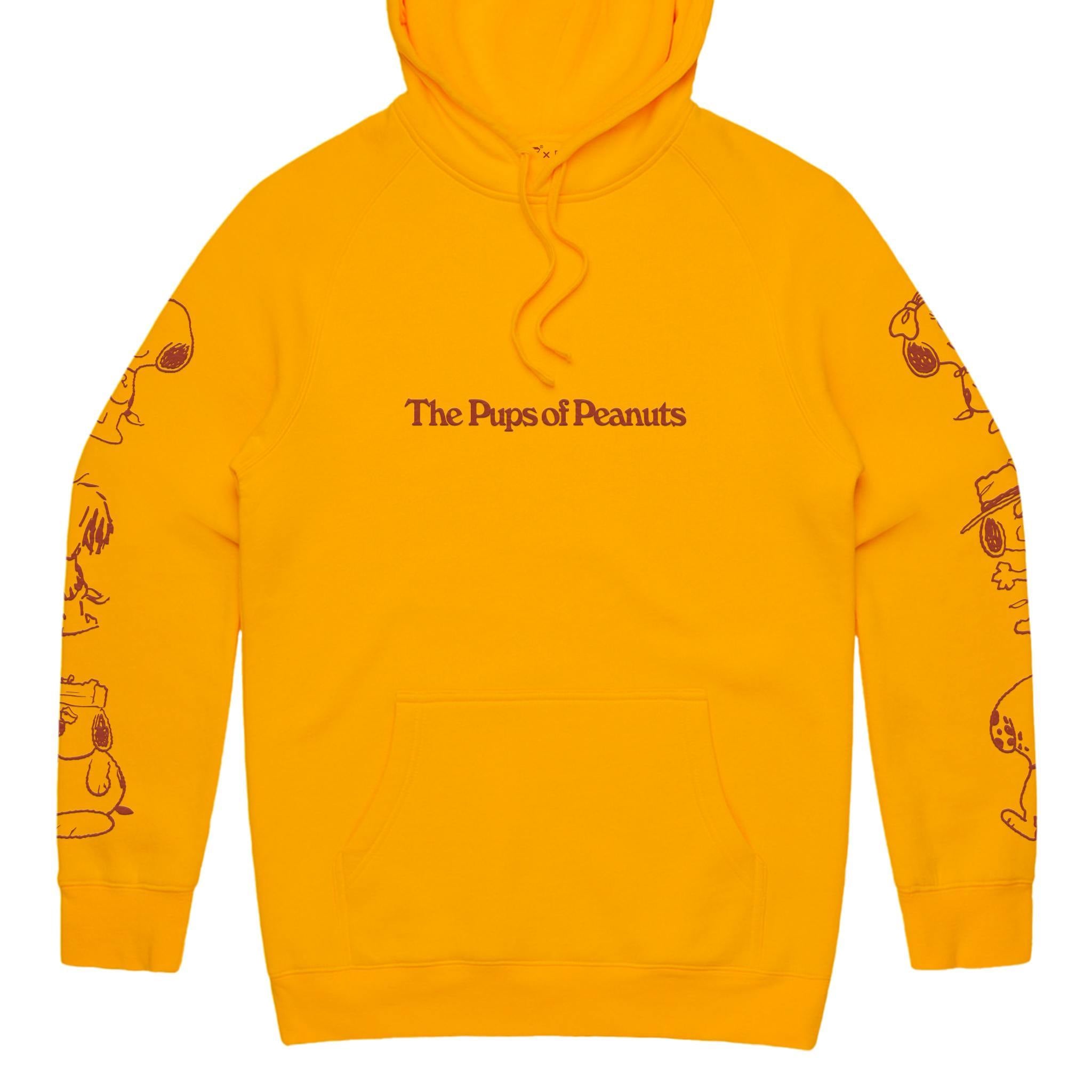 Super7 Peanuts Family hanorac fleece portocaliu