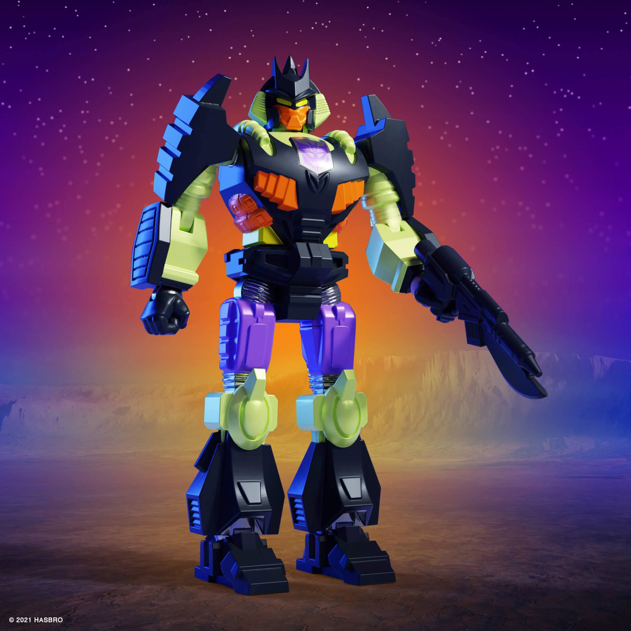 Super7 Transformers Ultimates Banzai-Tron figurina 18 cm articulata