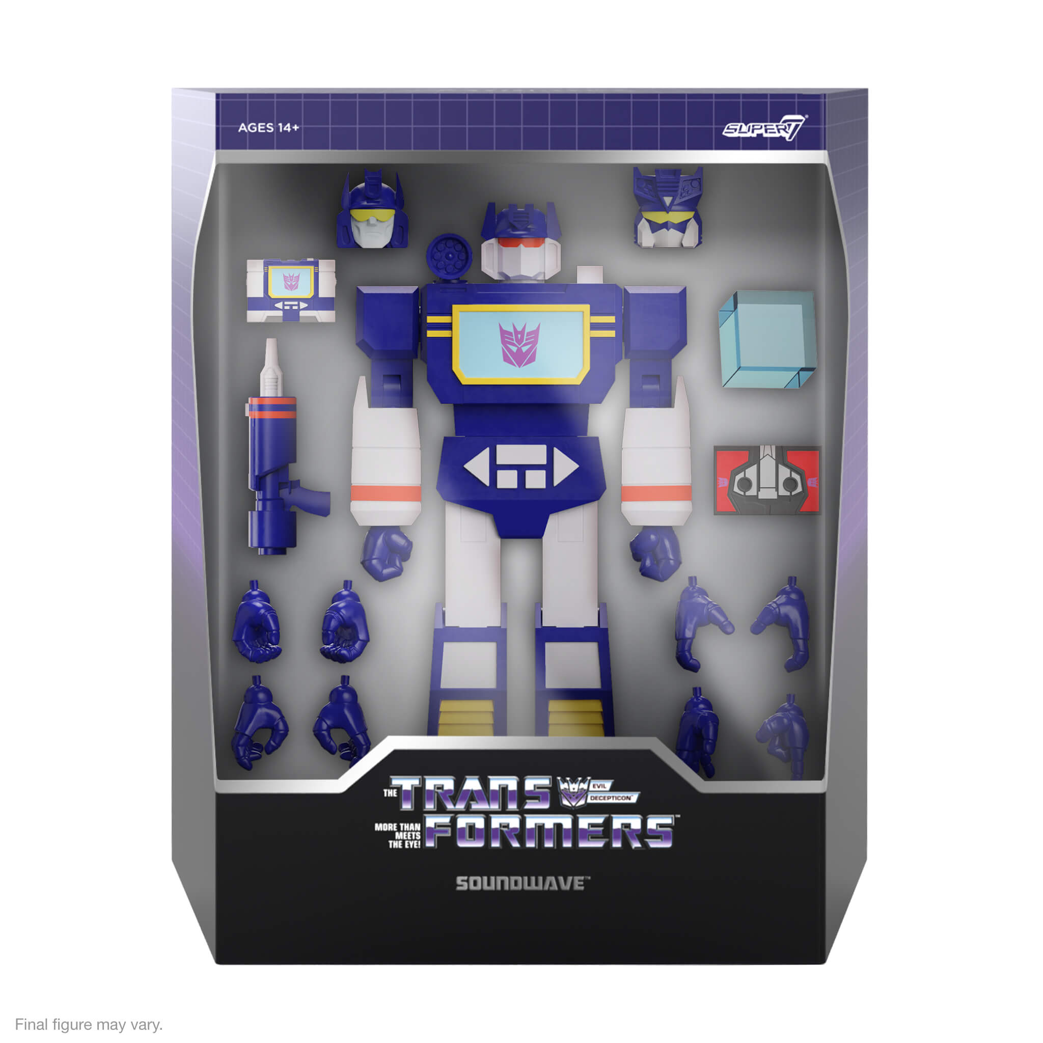 Super7 ULTIMATES Transformers Wave 4 set 3 figurine
