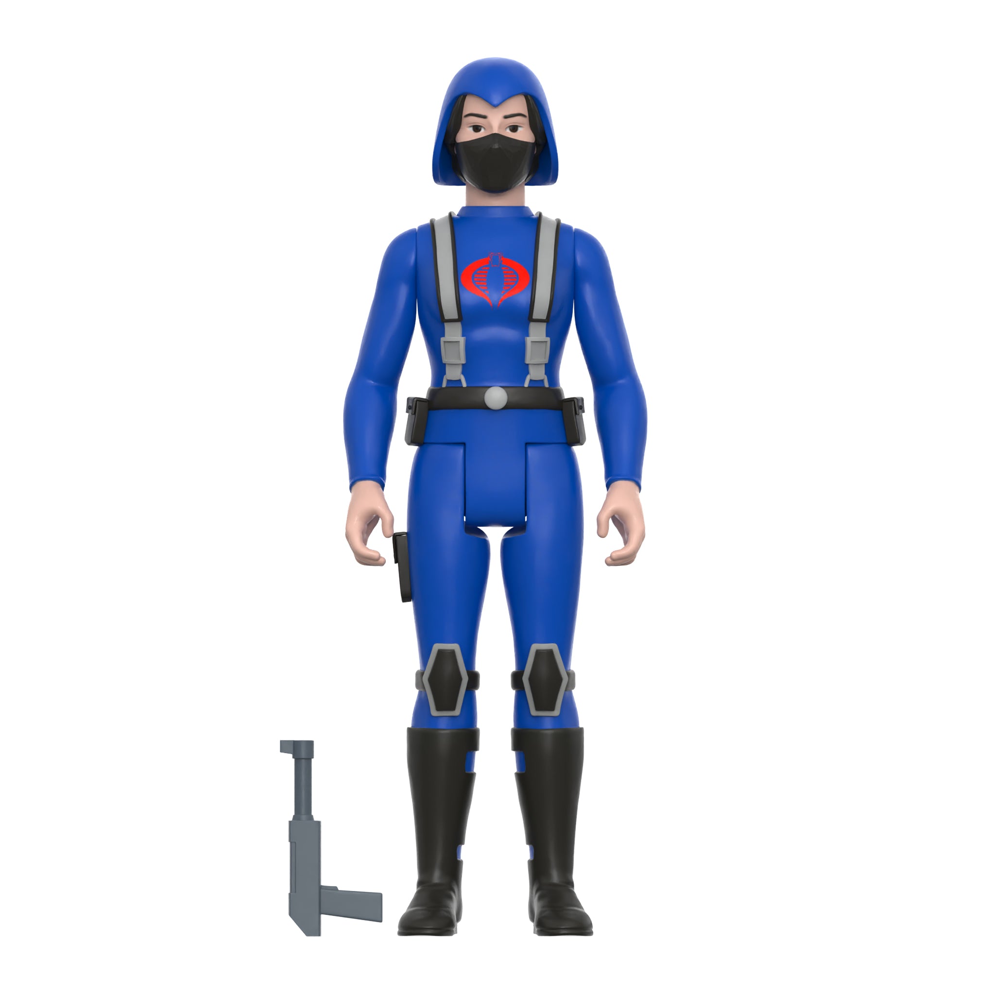 Super7 G.I. Joe ReAction Wave 4 Cobra Trooper figurina par scurt roz