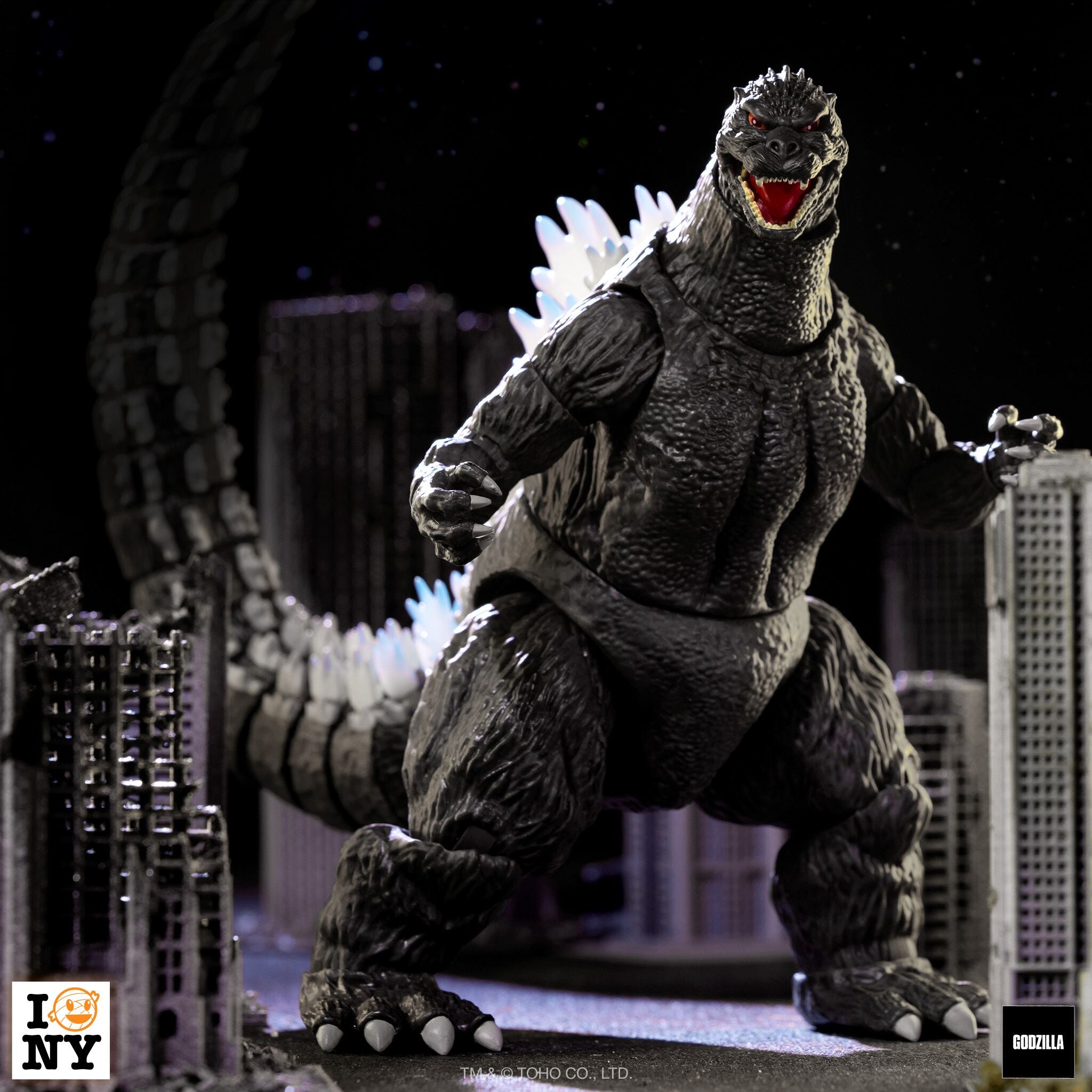 Super7 Toho ULTIMATES Heat Ray Godzilla 1989 figurina 18 cm