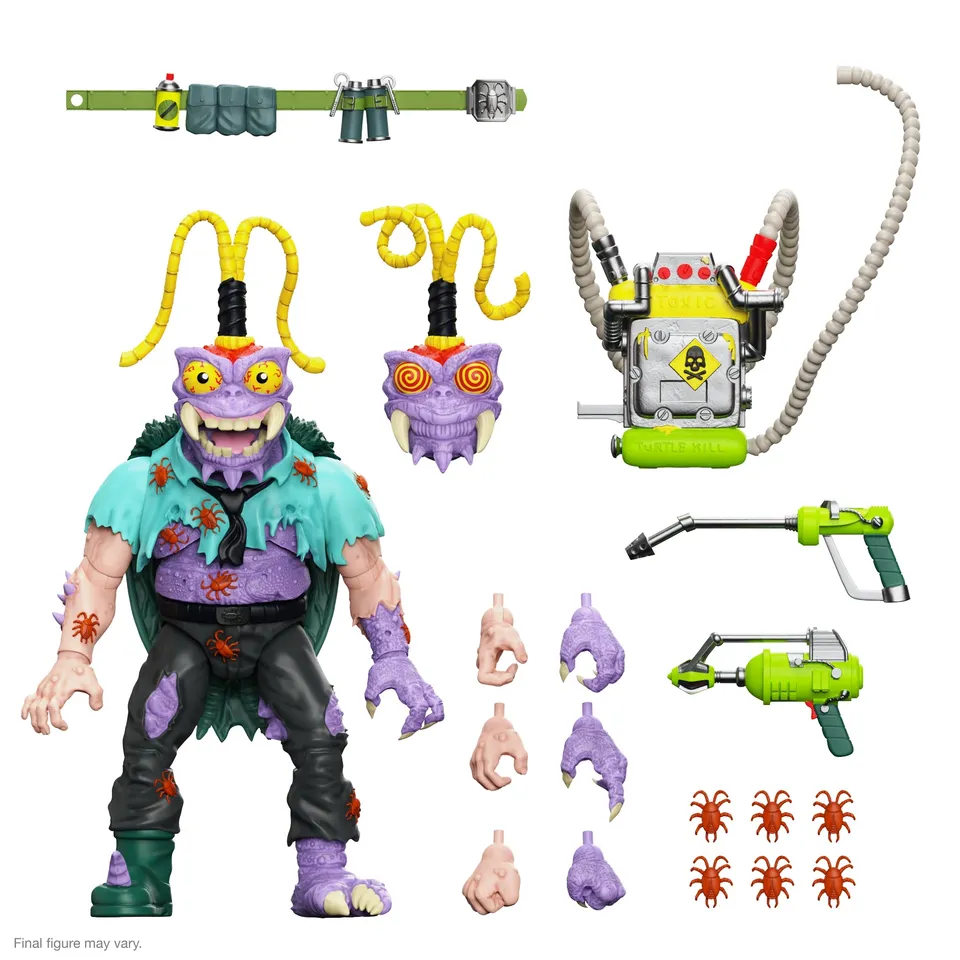 Super7 TMNT Scumbug figurină 18 cm Wave 9