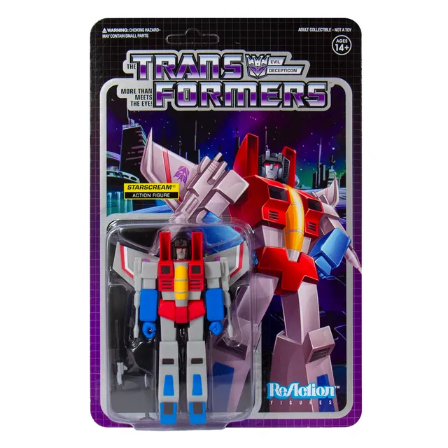 Super7 Transformers Starscream figurina 9.5 cm