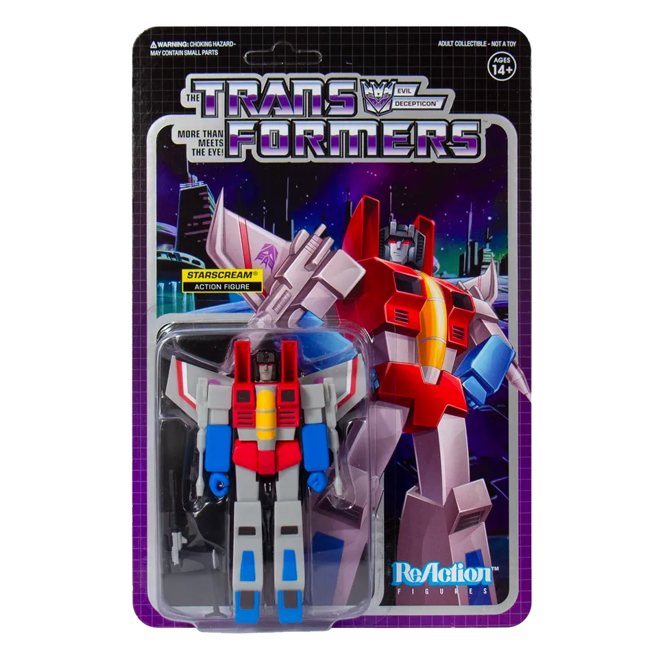 Super7 Transformers Starscream figurina 9.5 cm