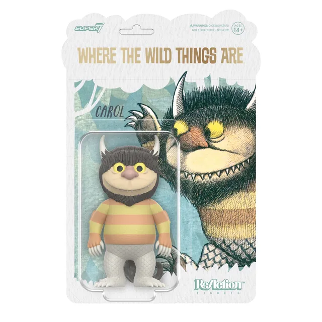 Super7 Where The Wild Things Are Carol ReAction figurina 9,5 cm