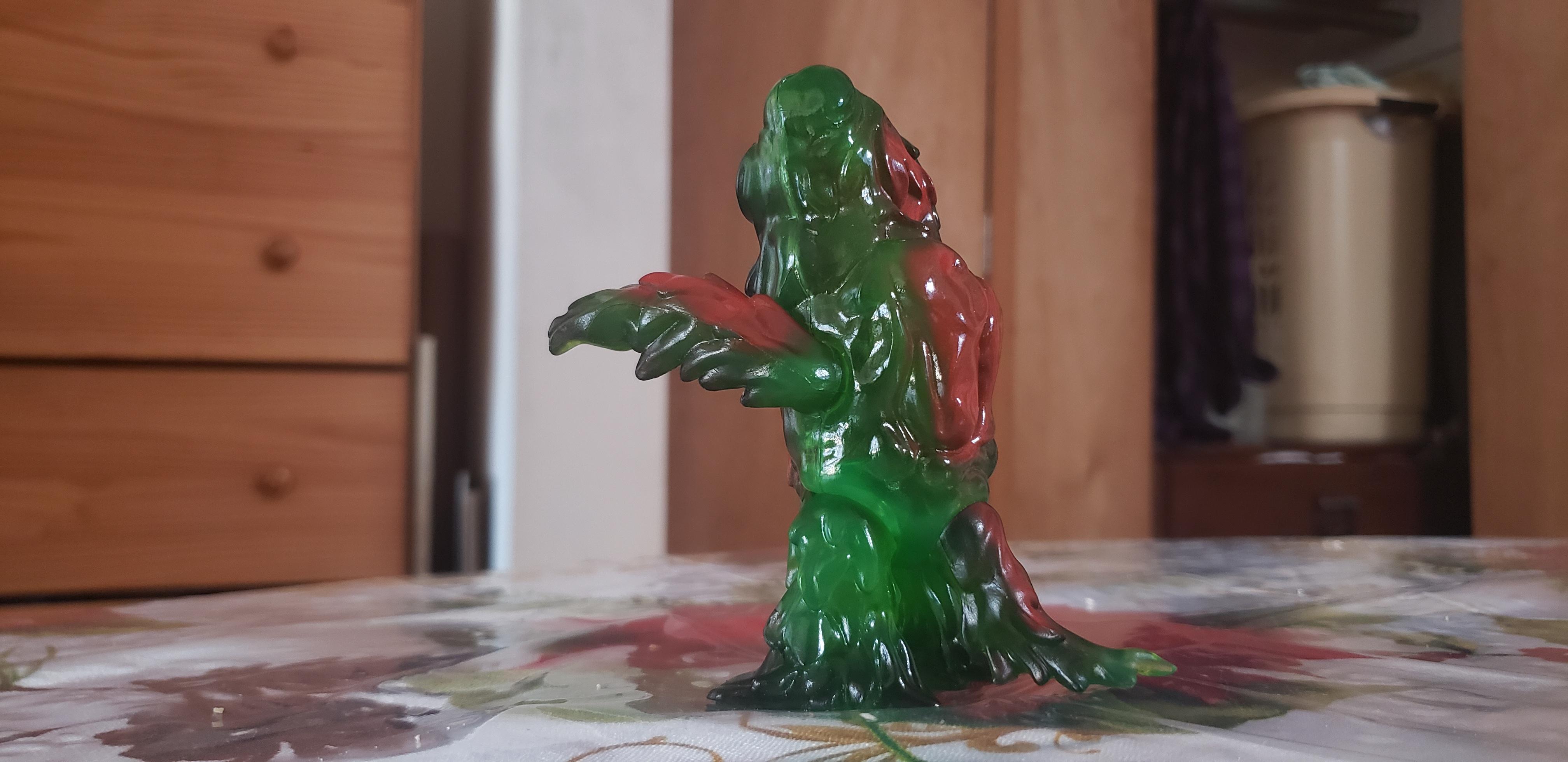 Super7 ReAction Hedorah figurina 9,5 cm verde transparent