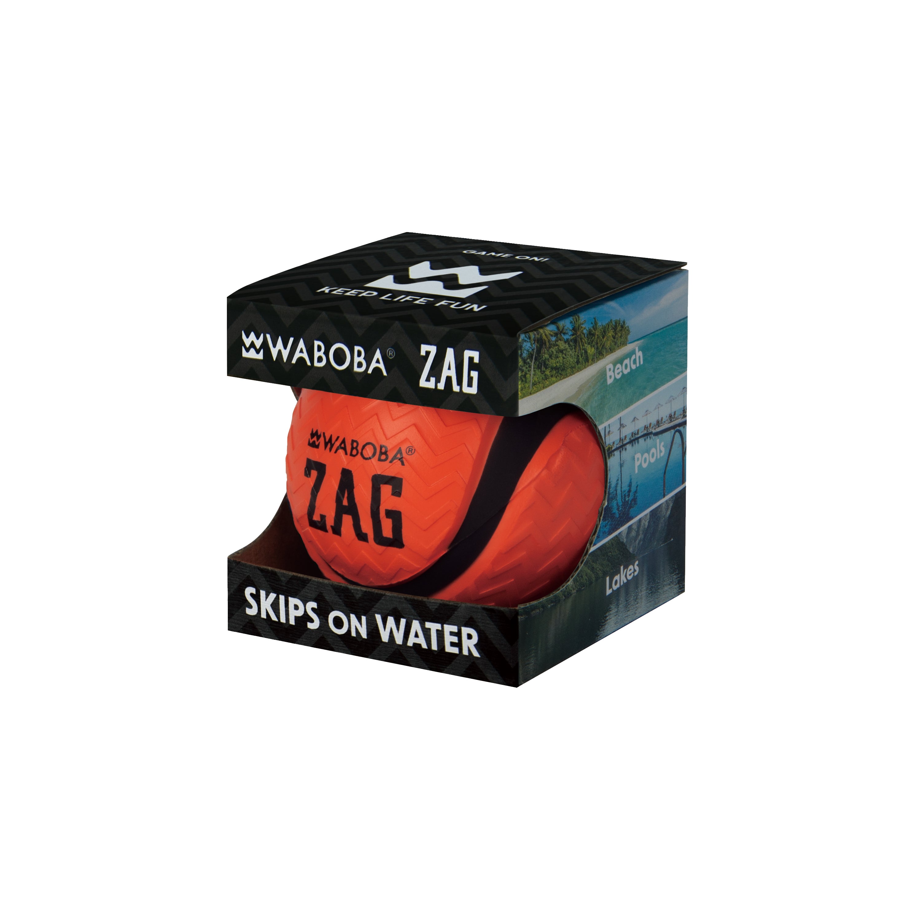 Waboba ZAG minge apa albastra 80mm