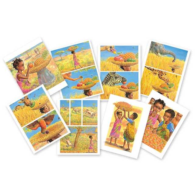 Yellow Door Handa's Surprise carduri povesti 8 buc plastic