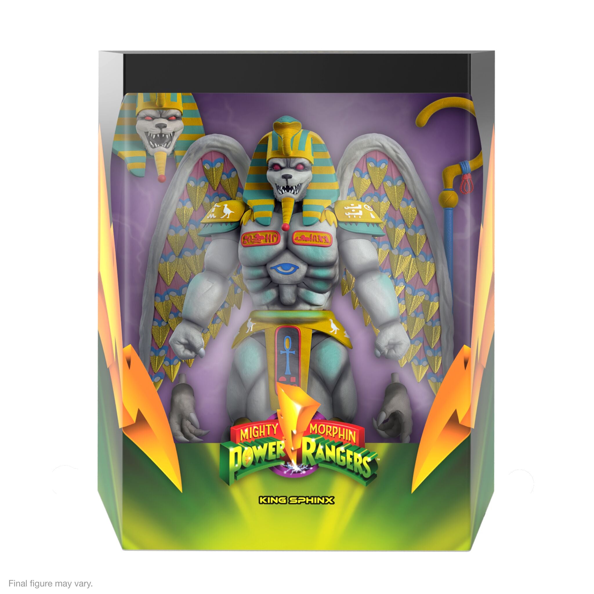 Super7 ULTIMATES Power Rangers King Sphinx figurina 20 cm