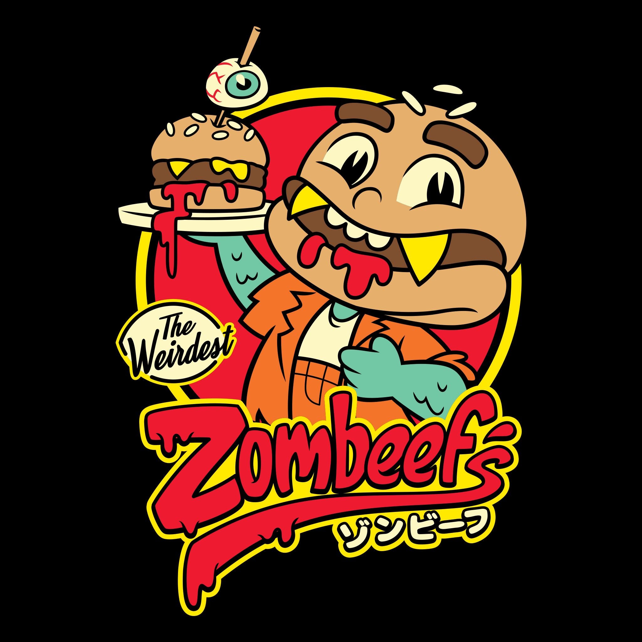 Super7 The Weirdest Zombeef tricou bumbac negru S-3X