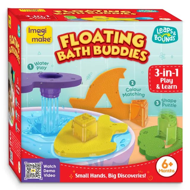 Imagimake Leaps Bounds Bath Buddies jucarii baie 12 piese