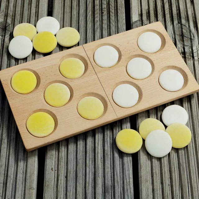 Yellow Door Domino 10-Frame Tray tăviță lemn numărat 10