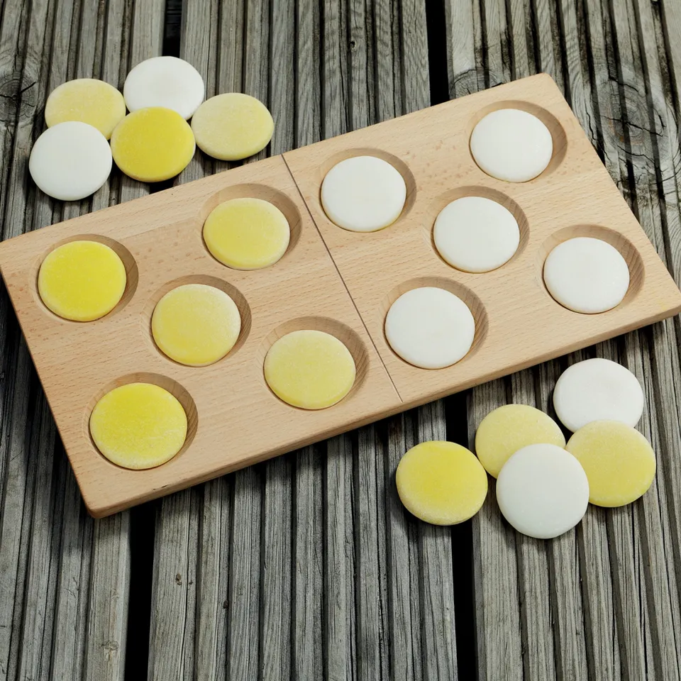 Yellow Door Domino 10-Frame Tray tăviță lemn numărat 10