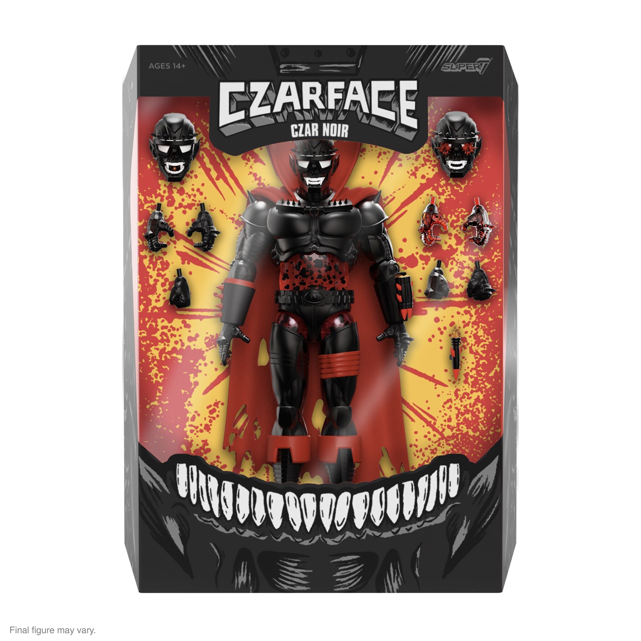 Super7 ULTIMATES Czarface Czar Noir figurină 7 inch