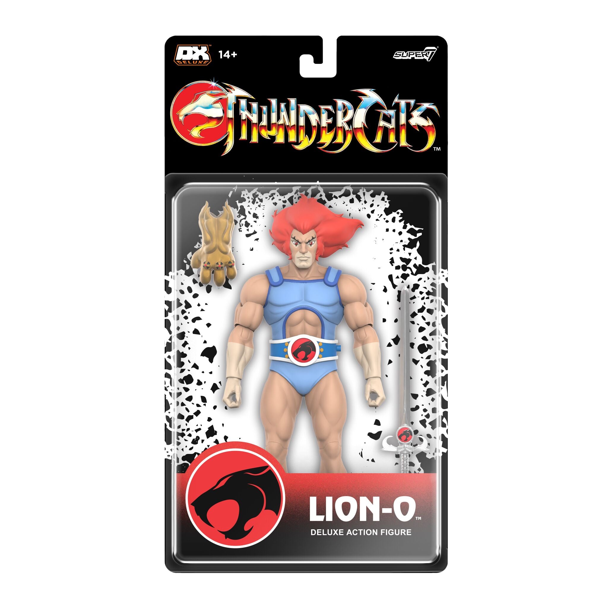 Super7 ThunderCats Deluxe Lion-O Monkian set 2 figurine