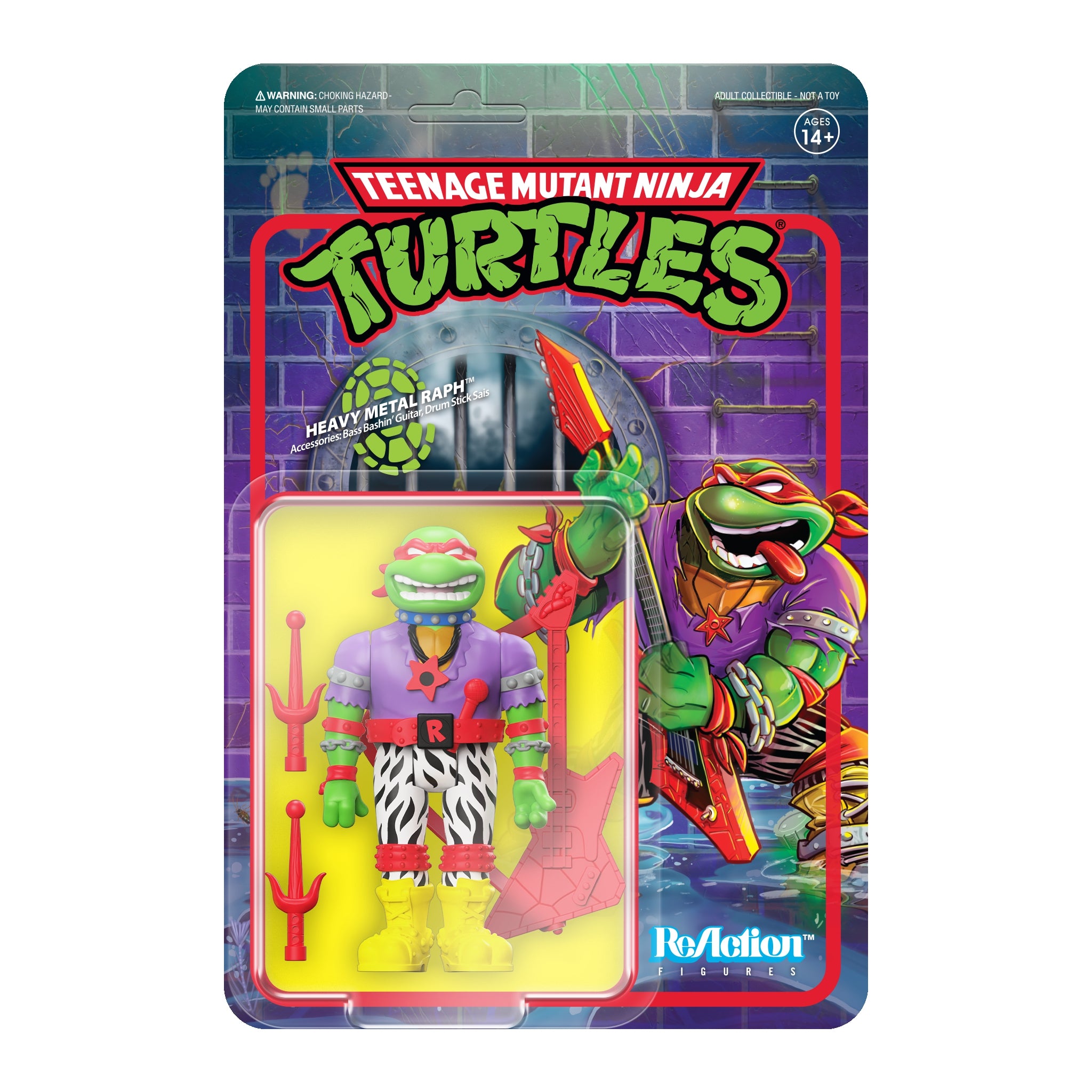 Super7 TMNT ReAction set 4 figurine Wave 6